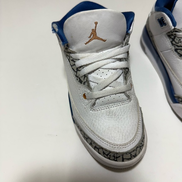 Nike Jordan Retro 3 “True Blue” Unisex Toddler Size 11 - Picture 13 of 16